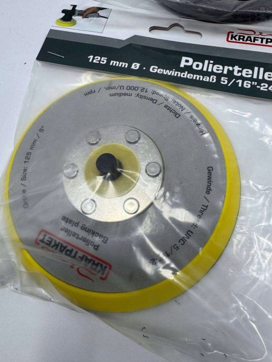 КОМПЛЕКТ ДЛЯ MIMOŚRODOWEJ POLERKI 9MM-650W ДЛЯ POLEROWANIA АВТОМОБИЛЕЙ, фото 9