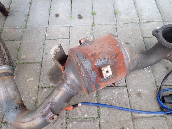 Катализатор FORD FOCUS MK3 1.0 бензин 13 г. CM51-5E211-CE BV6A-9Y460-AA 0258017291, фото 3