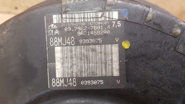 ВАКУУМНЫЙ УСИЛИТЕЛЬ ТОРМОЗОВ CITROEN C5 III 3.0 HDI 9671458280, фото 3