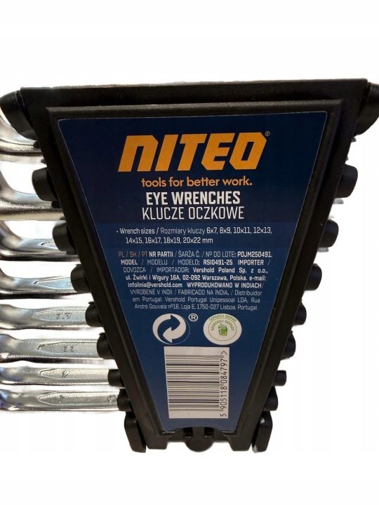 КЛЮЧИ НАКИДНЫЕ NITEO RSI0491-25, фото 5