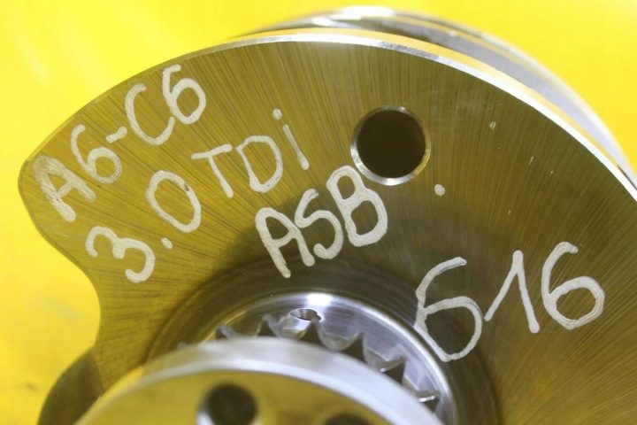 КОЛЕНВАЛ AUDI A6 C6 A4 B7 3.0 бензин ASB 059101AH R059A НОМИНАЛ, фото 15
