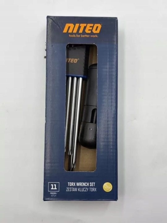 Niteo Комплект Ключей HEX 11 элементов + Rękojeść, фото 1