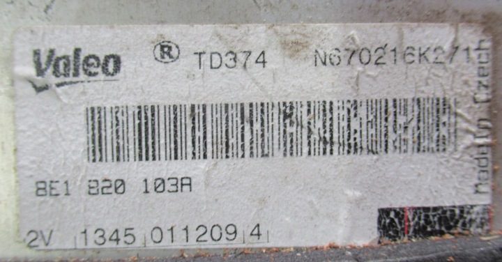 EXEO AUDI A4 B6 2.0 TDI ИСПАРИТЕЛЬ КОНДИЦИОНЕРА 8E1820103A, фото 3