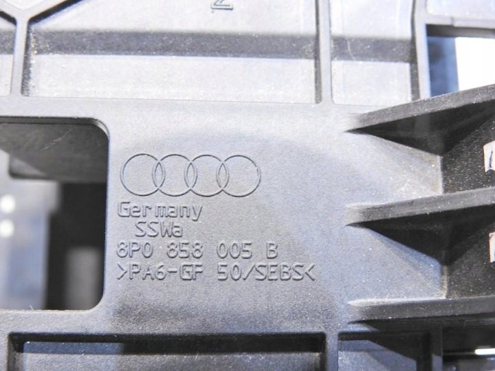 РАМКА КАРКАС МАГНИТОЛЫ КОНСОЛИ AUDI A3 8P 8P0858005B, фото 7