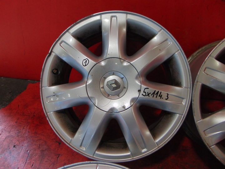 Renault Laguna III 3 литые диски 16'' 5x114.3 7J ET47 403000035R, фото 2