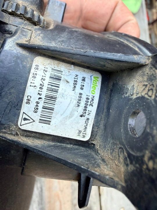 Nissan Qashqai J10 рестайлинг правая противотуманная фара 261508992A, фото 2