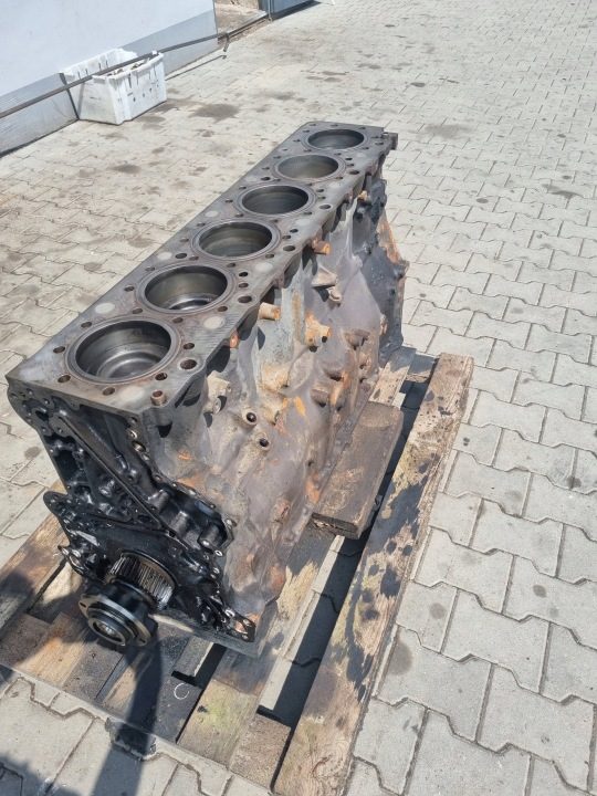 Блок цилиндров лонгблок поршни коленвал Volvo FH 12 D12 Renault Magnum DXI 12, фото 6