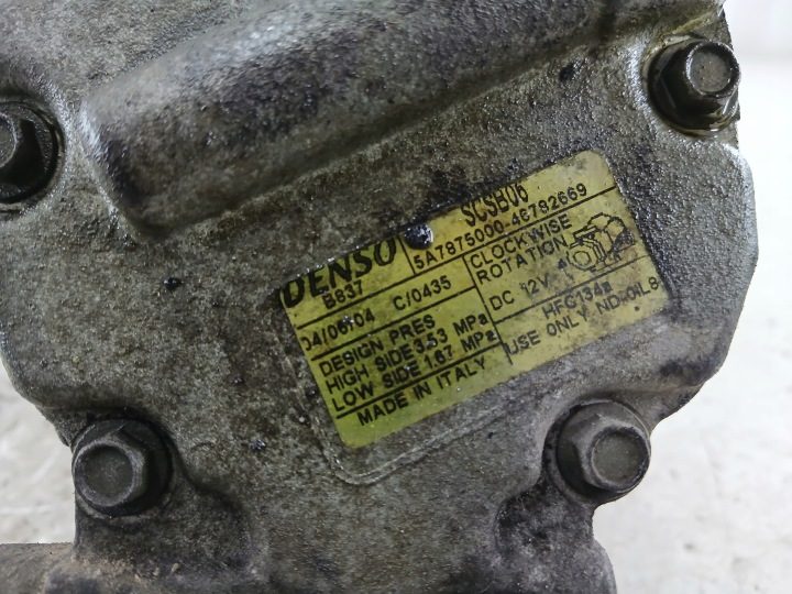 FIAT PUNTO II КОМПРЕССОР КОНДИЦИОНЕРА 46782669, фото 6