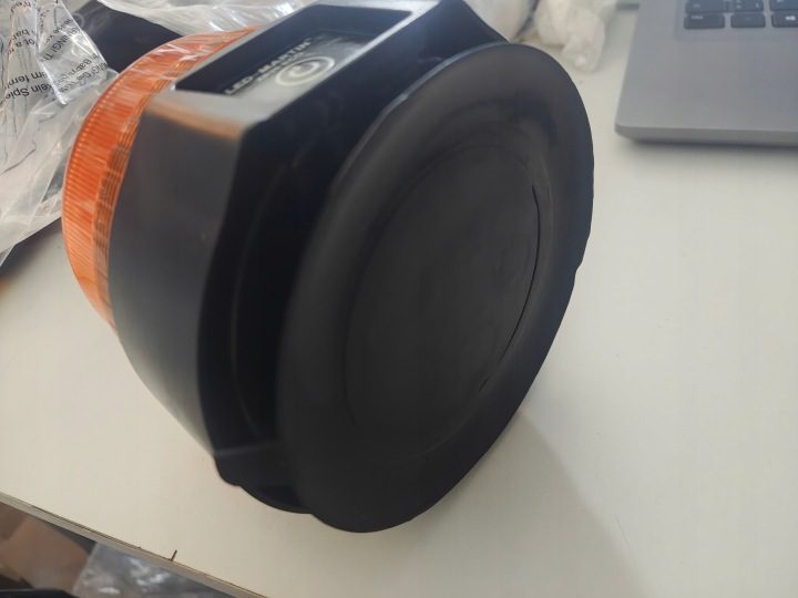 Проблесковый маячок LED-MARTIN- XR20, желтый, USB, фото 9