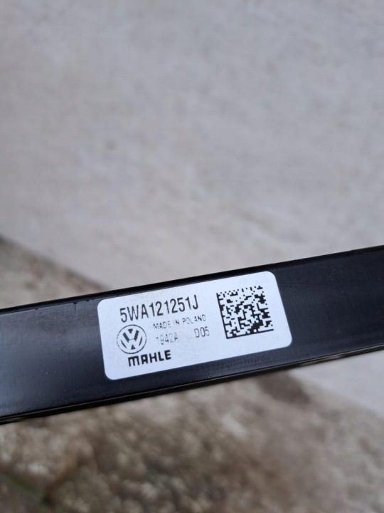 AUDI VW SKODA SEAT ДОПОЛНИТЕЛЬНЫЙ РАДИАТОР ОРИГИНАЛ, фото 3