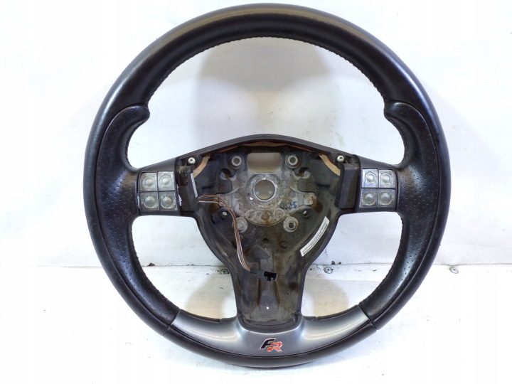 Руль Seat Leon 2 II FR кожа мультифункциональная, фото 1