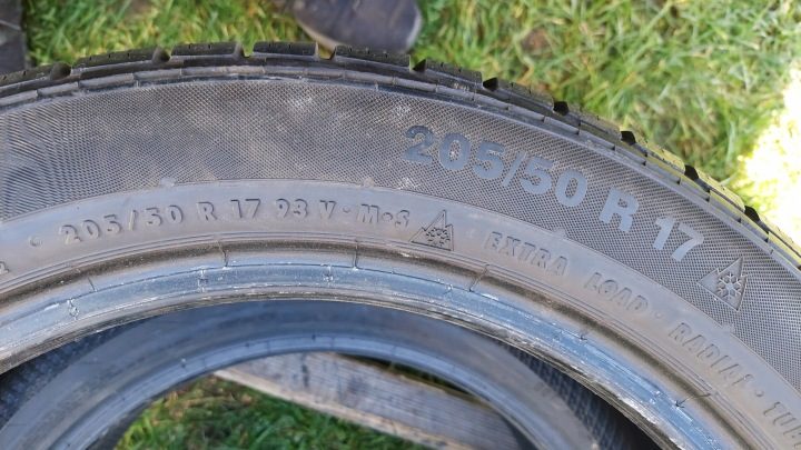 2× Шина всесезонная Continental ContiContact TS 815 205/50R17 93 В сцепление на снегу (3PMSF), усилитель (XL), фото 9
