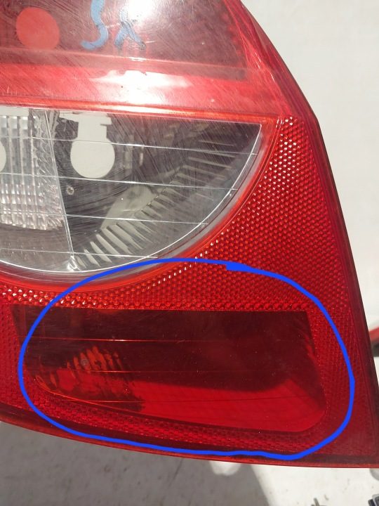 Renault Clio III 3 левый задний фонарь ХЭТЧБЕК, фото 3