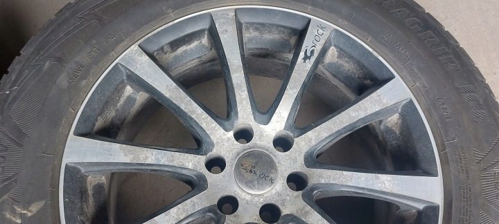 Nissan Pathfinder литые диски с шинами зима 8JX18EH2, фото 6