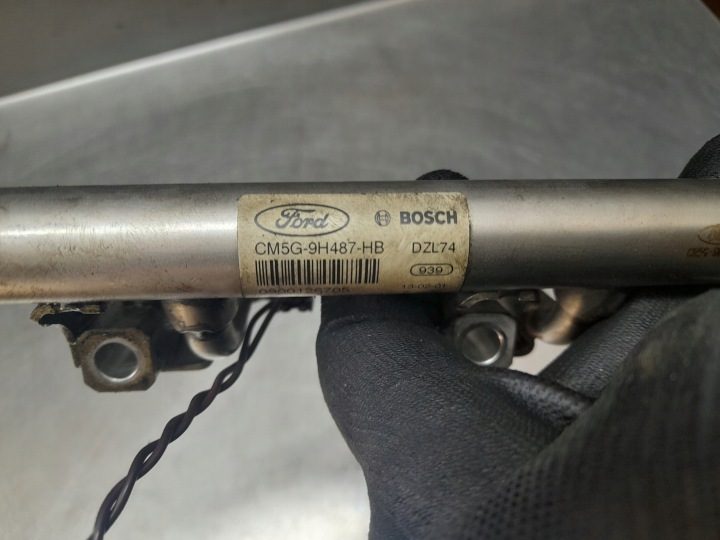 FORD 1.0 ECOBOOST ТОПЛИВНАЯ РАМПА ФОРСУНКИ КОМПЛЕКТ CM5G-9H487-HB, фото 3