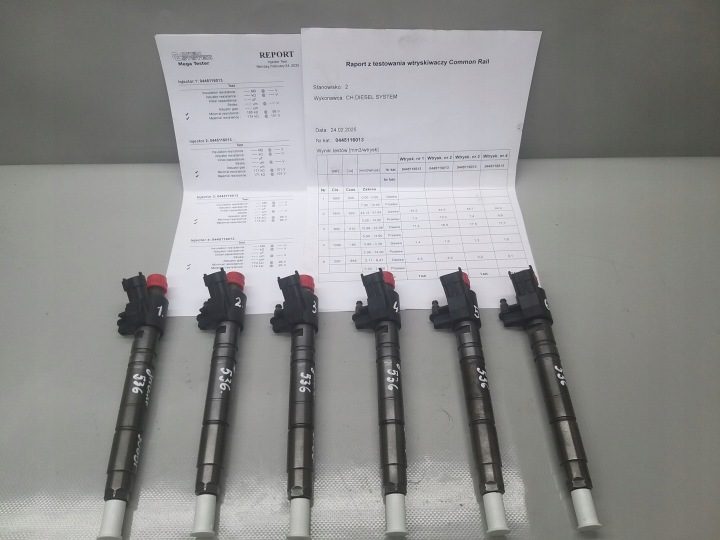 ФОРСУНКИ КОМПЛЕКТ SPRAWDZONE 3.0 дизель 306DT XF X250 XJ X351 9X2Q-9K546-DB, фото 1