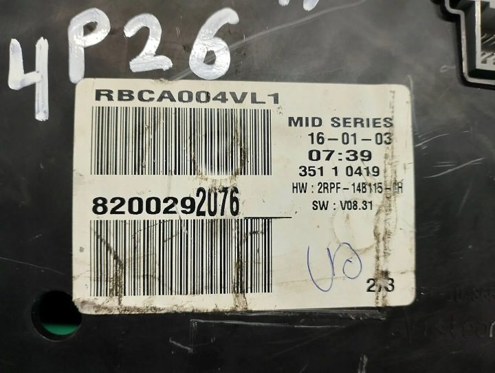 Панель приборов Renault Megane 2 II 1.6 бензин 8200292076, фото 3