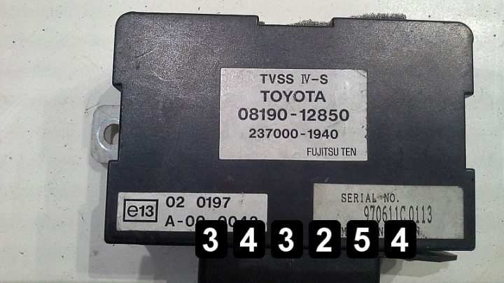 2004 Toyota RAV4 ЭБУ 08190-12850, фото 1