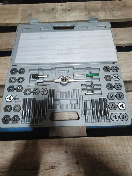 Комплект NARZYNEK I МЕТЧИКОВ кейс kalibrownik 60 шт. M3-M12 4-1/2" NC, фото 7