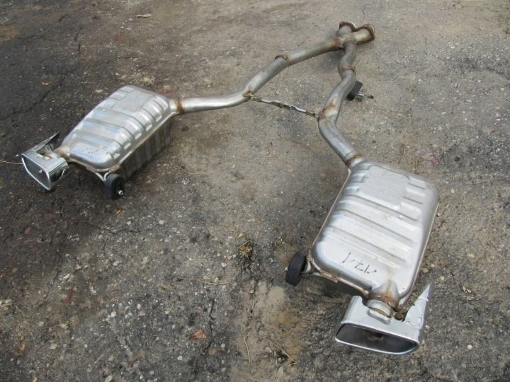 ГЛУШИТЕЛИ KOŃCOWE ВЫХЛОПА Mercedes-Benz SLK R171 171 3.5 V6 A1714910201, фото 12