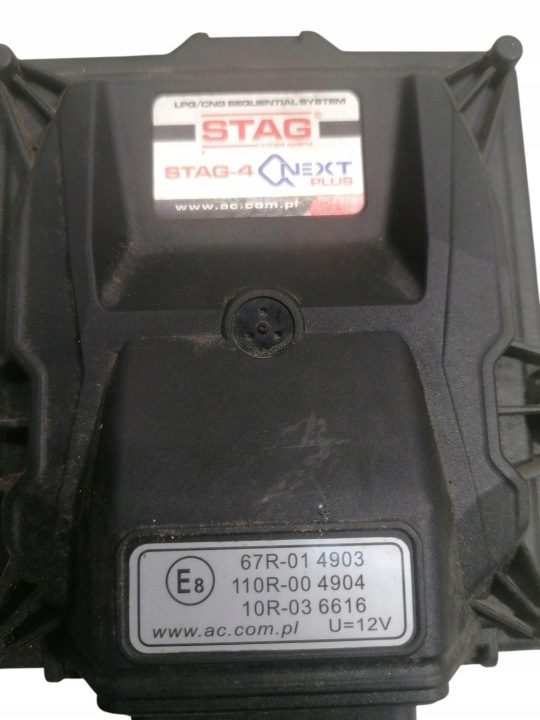 БЛОК УПРАВЛЕНИЯ ГАЗА ГБО C4 I 1.4 16V 67R-014903 110R-004904 10R-036616, фото 4