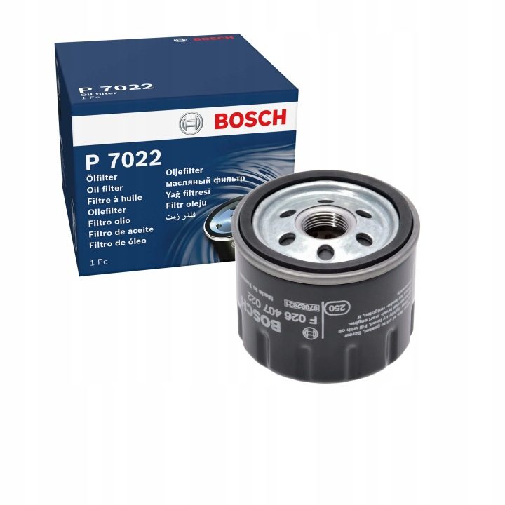 Фильтр масляный Bosch P7022, высокий wydajność, odporność на wysoką temperaturę, фото 1