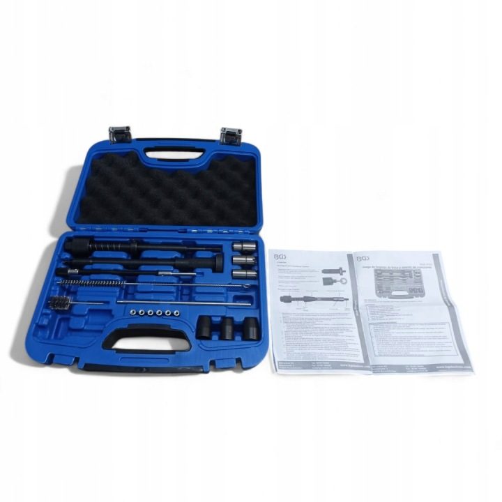 BGS Technic Комплект для очистки и frezowania гнезда и отверстий под форсунки BGS и свечи накаливания, фото 2