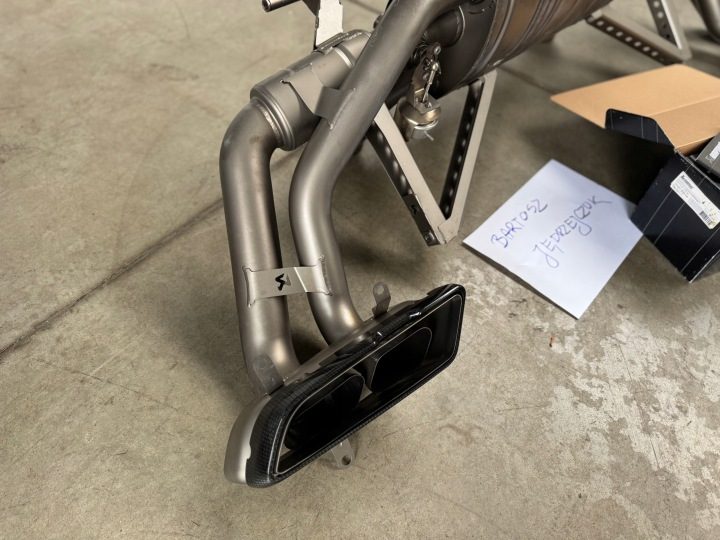 Выхлопная система, выхлоп, Audi r8 v10 Plus Akrapovic, фото 3