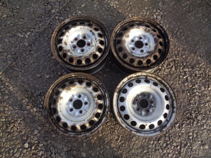 Штампованный диск Mazda 6.5" x 16" 5x114.3 ET 50, фото 1