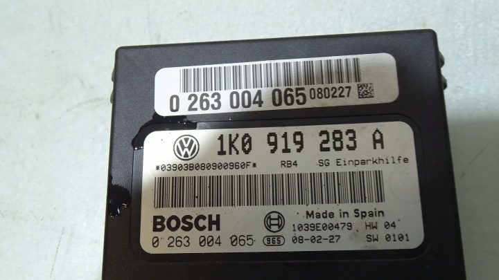 МОДУЛЬ ПАРКТРОНИК PDC VOLKSWAGEN GOLF V 1.4TSI, фото 3