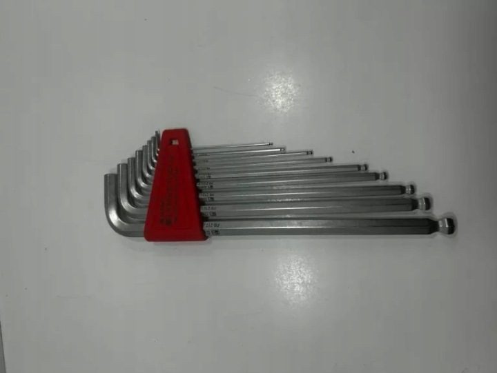 Комплект ключей imbusowych с kulką 9-cz. 1,5-10mm SAFETY PB Swiss Tools, фото 1