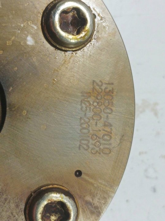 Фазорегулятор грм 13050-47010 1.33 1NR Toyota Verso-S I (2010-2017), фото 3