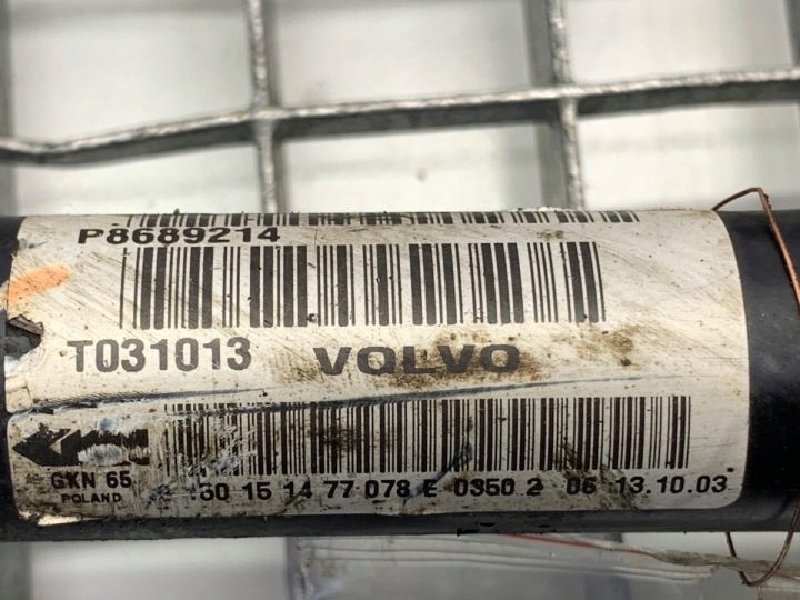 ПОЛУОСЬ ПРАВАЯ ПЕРЕДНЯЯ VOLVO S60 I P8689214 2.4 163 л.с. 00-10 ШАРНИР, фото 5