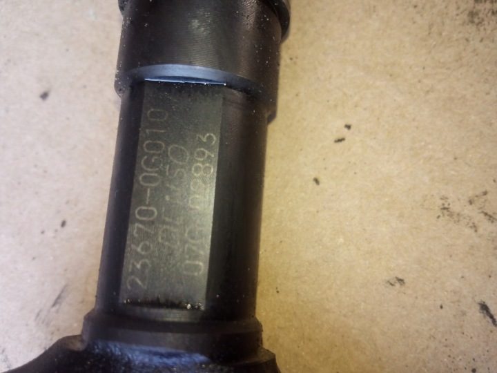 TOYOTA Avensis t25 03-06 форсунка 4 шт. 2,0 d-4d 116 л.с. 1CD, фото 7