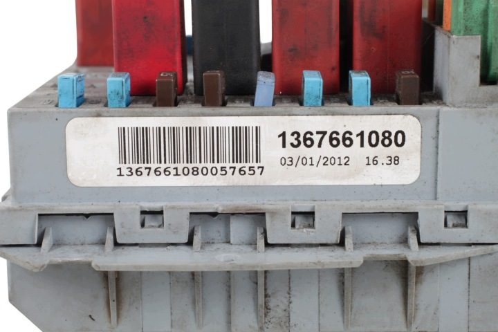 Блок предохранителей BSI Fiat Peugeot Citroen 1367661080, фото 4