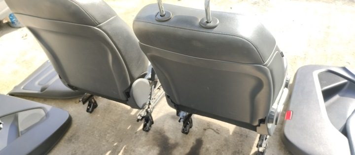 Сиденья диван обшивка Mercedes B-класс W246 комплект EU с подогревом Pompowane, фото 14