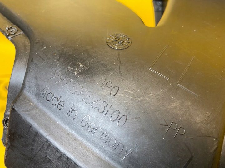 КАНАЛ ВОЗДУХОВОД PORSCHE 987 CAYMAN 911 997, фото 6
