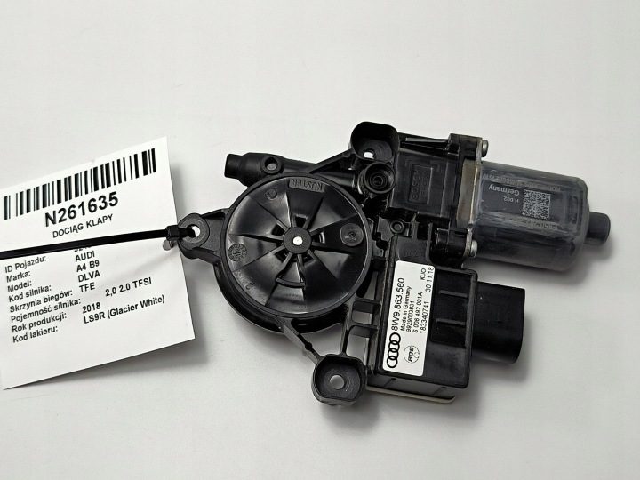 ДОВОДЧИК КРЫШКИ 8W9863560 AUDI A4 B9 S-LINE, фото 1
