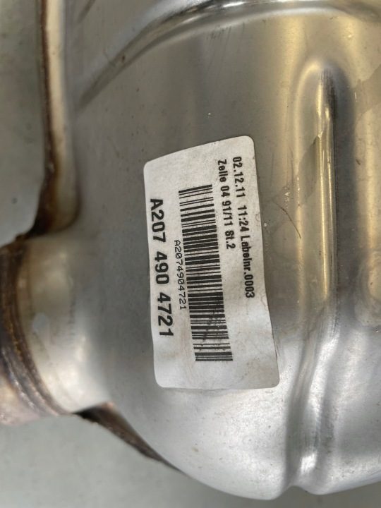 ГЛУШИТЕЛЬ MERCEDES W207 4,7 V8 BITURBO 26000 л.с., фото 7