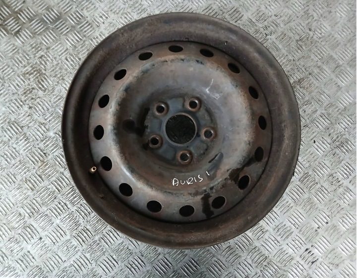 4× Штампованный диск Toyota OE Auris 150 См. фото x 16" 5x114.3 ET 45, фото 7