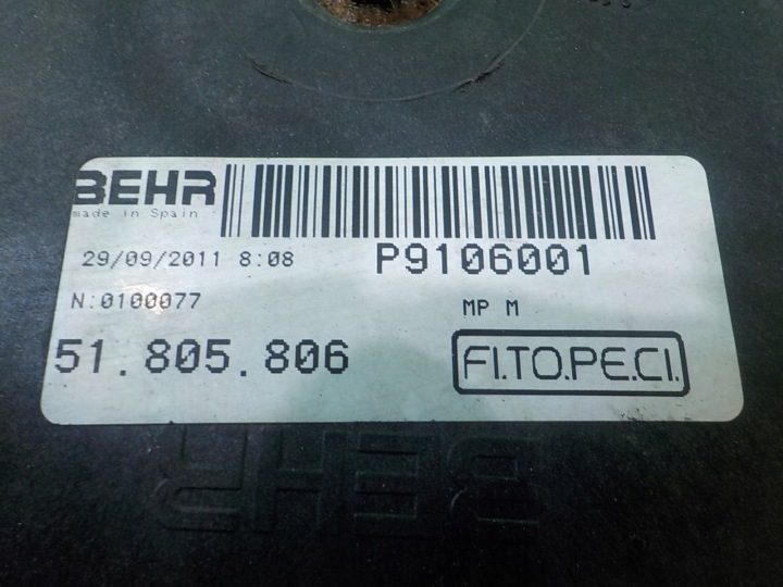 Citroen Nemo Bipper Fiorino 1.3 HDI 12 г. фургон вентилятор радиатора P9106001, фото 5