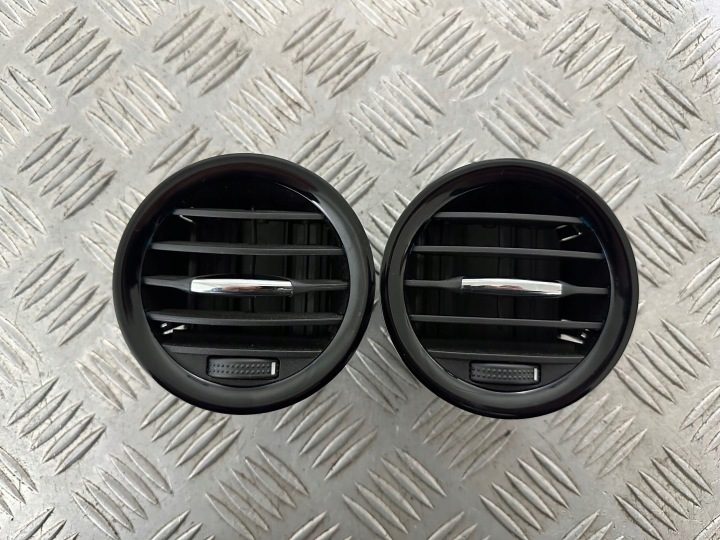 Opel Corsa D Adam решетки обдува черные с хром, фото 4