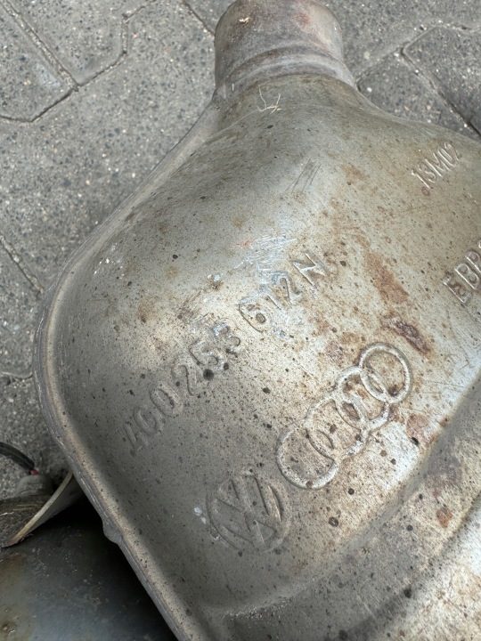 Audi OE 4 G0 253 612N глушитель sound effect, фото 4