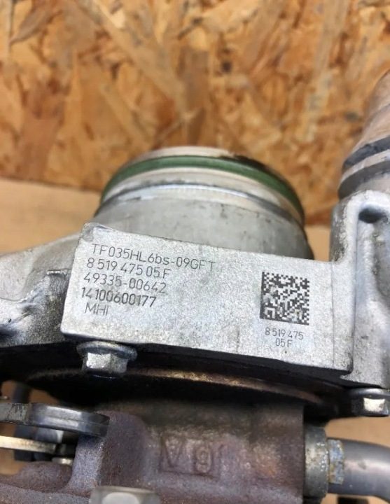 Турбокомпрессор турбо BMW 2.0D N47D20C 184 л.с. турбина, фото 2
