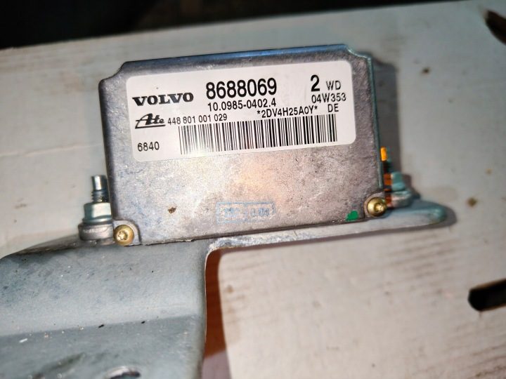 ДАТЧИК МОДУЛЬ УСКОРЕНИЯ ESP VOLVO S80 I S60 V70 II 8688068 8688069, фото 2