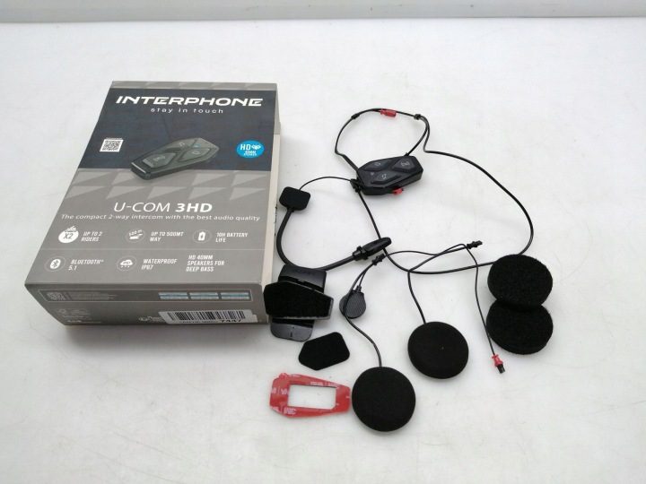 Мотоциклетный комплект słuchawkowy Bluetooth INTERPHONE UCOM3HD -5%, фото 3