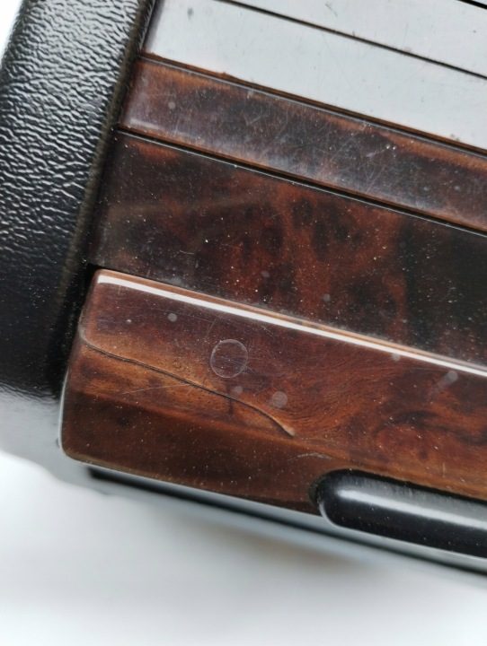 Mercedes W124 Бардачок тоннеля шторка дерево консоли, фото 6