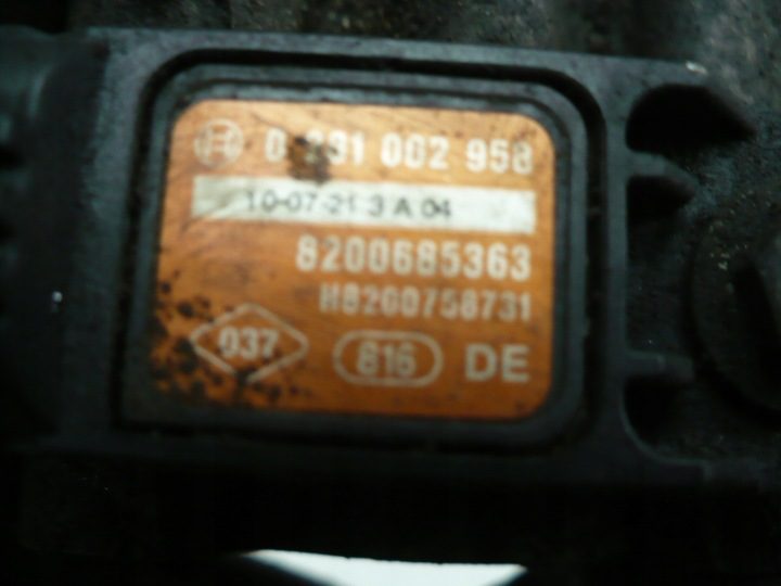 ДАТЧИК ДАВЛЕНИЯ MAP ДАТЧИК КОЛЛЕКТОРА NISSAN QASHQAI J10 M9R 2.0DCI, фото 3