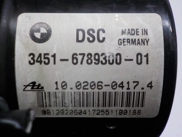 BMW 1 E87 3 E90 НАСОС ABS DSC 6789300 6789301, фото 4