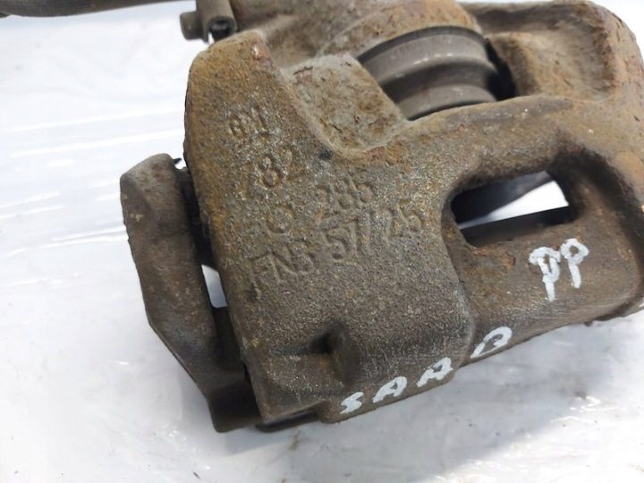 СУППОРТ ТОРМОЗНОЙ ПЕРЕДНИЙ ПРАВЫЙ ДИСК 302 мм SAAB 93 9-3 II 02- 93185749, фото 5